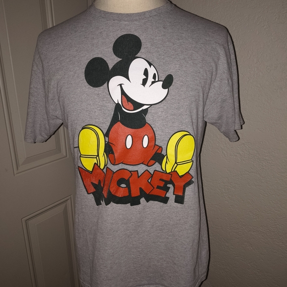 Disney Tops - Disney Gray Mickey Mouse Tee